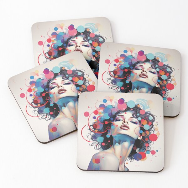 Item preview, Harmonious Pop-Art Woman designed and sold by ObjCrea123.