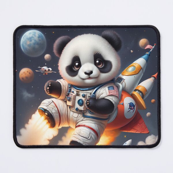 Item preview, Astronaut Panda on the space designed and sold by BotunPeony.