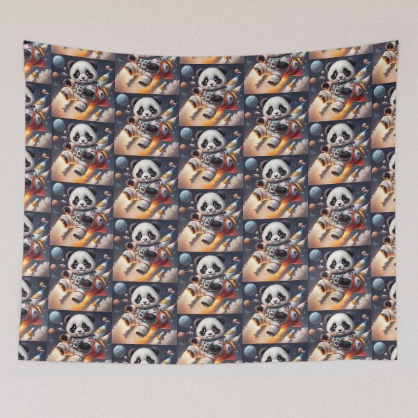 Item preview, Astronaut Panda on the space designed and sold by BotunPeony.
