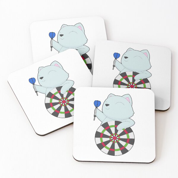 Aperçu de l'œuvre Cat Darts Dartboard créée et vendue par Snabdesign84.