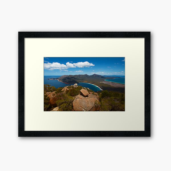 Item preview, Wineglass Bay, seen from Mount Amos, Freycinet National Park, Tasmania designed and sold by Roger Barnes.