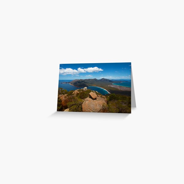 Item preview, Wineglass Bay, seen from Mount Amos, Freycinet National Park, Tasmania designed and sold by Roger Barnes.