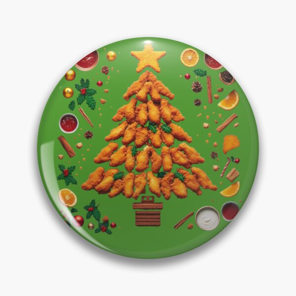 Item preview, Crispy Chicken Christmas Tree designed and sold by PaulBlueShop.