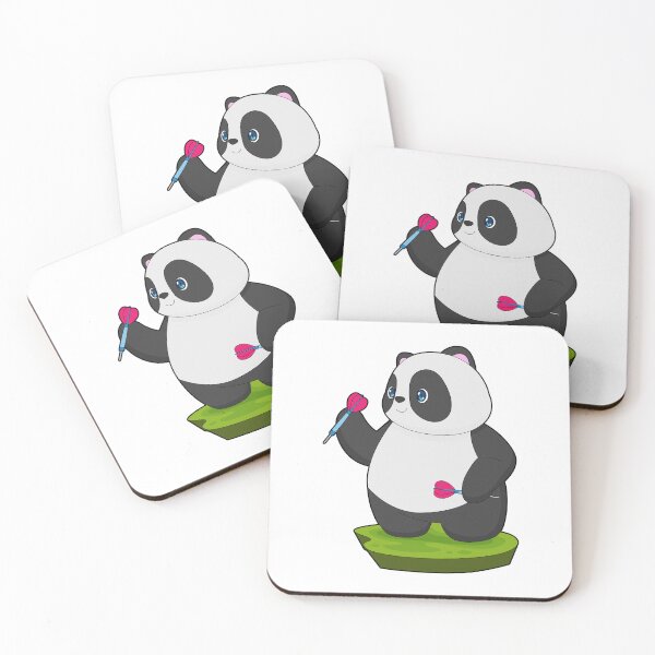Aperçu de l'œuvre Panda Darts Dart créée et vendue par Snabdesign84.