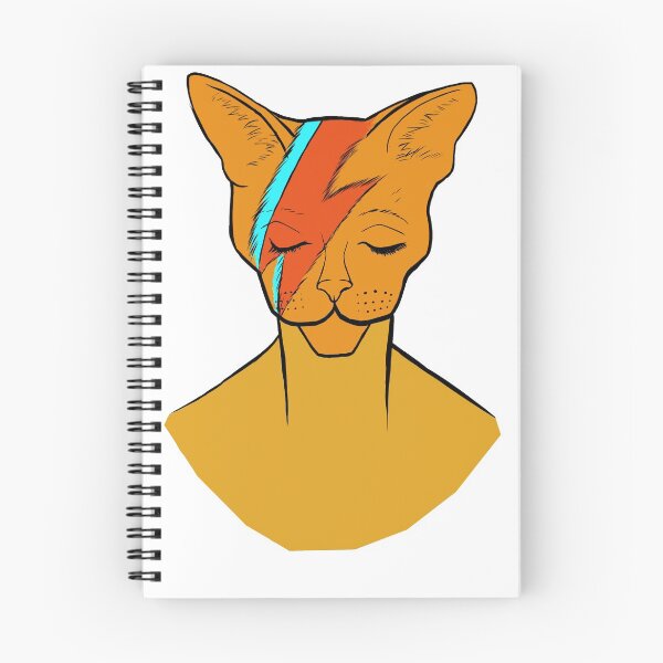 Item preview, David Bowie Cat designed and sold by Paul Malin.