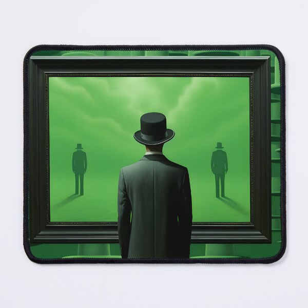 Item preview, Obscured Realities: Hat-framed Surreal Reflections designed and sold by AI-Only Creations.