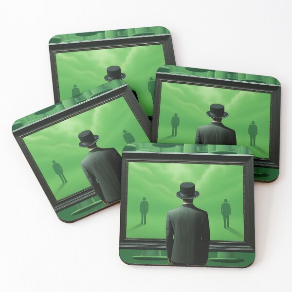 Item preview, Obscured Realities: Hat-framed Surreal Reflections designed and sold by AI-Only Creations.
