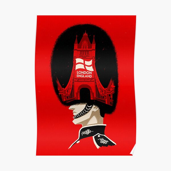 Travel Poster - London England Poster