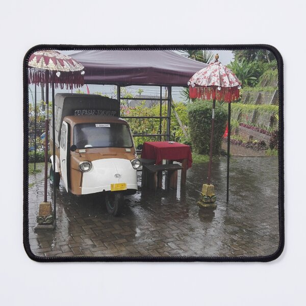 Item preview, Tuk tuk in a rainy day designed and sold by FilipeBeFX.