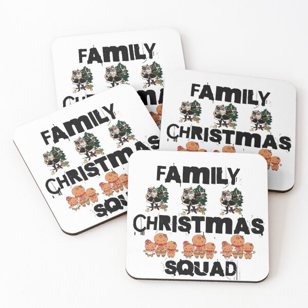 Aperçu de l'œuvre FAMILY CHRISTMAS SQUAD créée et vendue par ishopping ★★★★★.