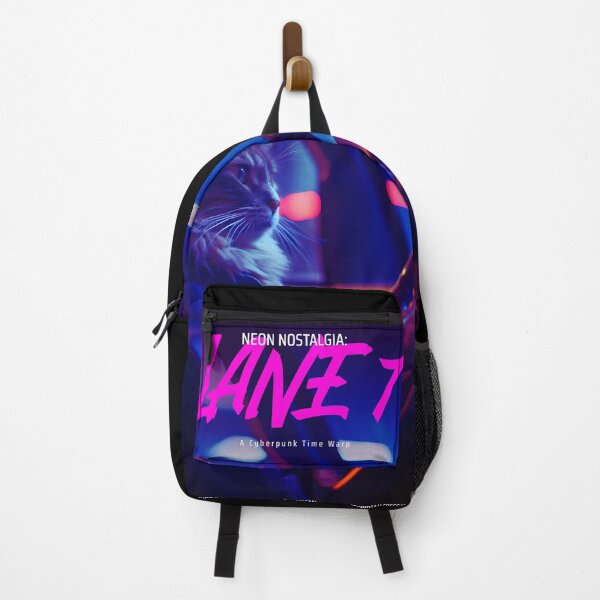 Item preview, Retro Cyberpunk Cat Lane 7 T-Shirt designed and sold by PWIENCO.