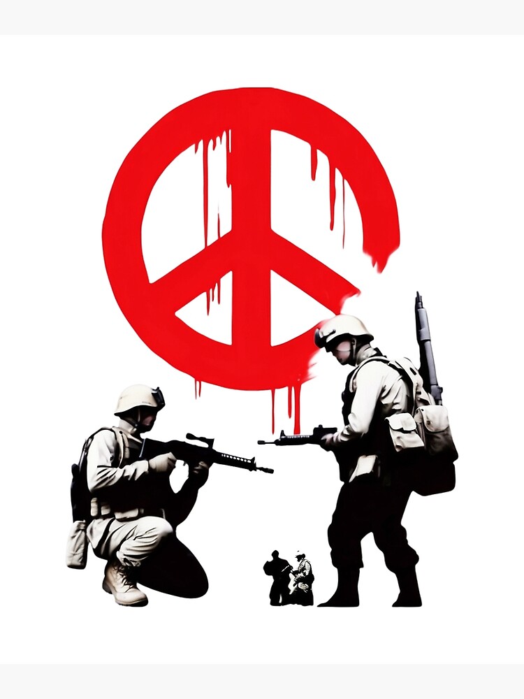 Banksy Peace Soldiers