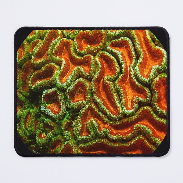 Item preview, Red-Green Coral Maze designed and sold by amosgazit.