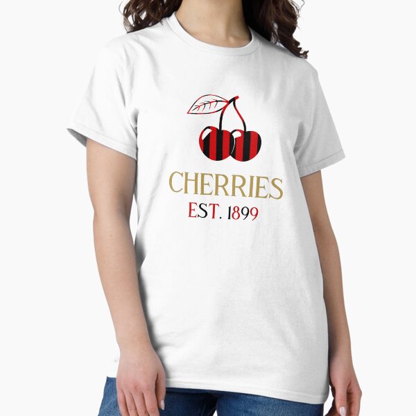 Item preview, Cherries Striped Gold B designed and sold by VRedBaller.
