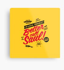 Better Call Saul Metal Print