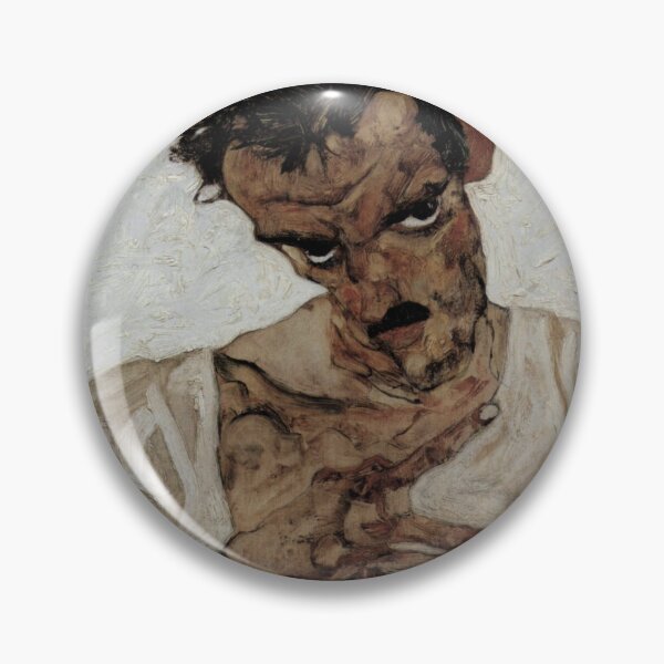 Item preview, EGON SCHIELE, Selfportrait with his head down 1912 designed and sold by aestheticQuo.