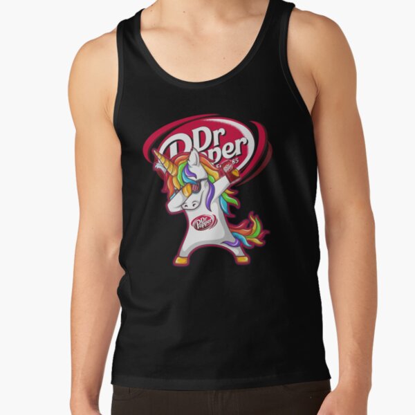 Unicorn Dabbing - Dr Pepper Tank Top