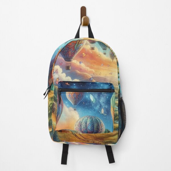 Item preview, Enchanting Balloon Adventure: Whimsical Soar designed and sold by TextileTrove.