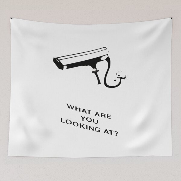 Item preview, Banksy What are you looking at designed and sold by Gianyyu.