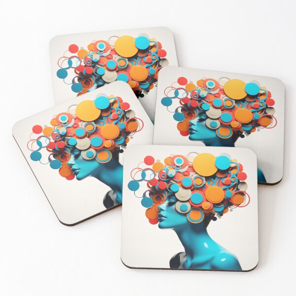 Item preview, Prismatic Silhouette of a Woman designed and sold by ObjCrea123.