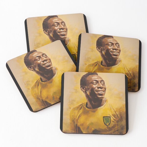 Item preview, Pele with Jersey designed and sold by ReverseWorld.