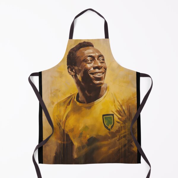 Aperçu de l'œuvre Pelé avec Jersey créée et vendue par ReverseWorld.