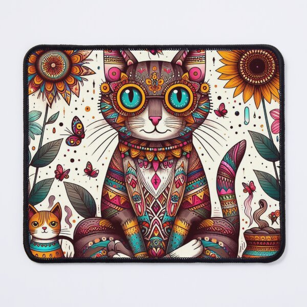 Item preview, hippi cat designed and sold by Greydate.