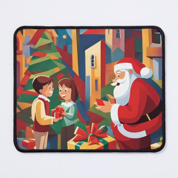 Item preview, Santa with his gifts designed and sold by Owl-o-the-wisp.
