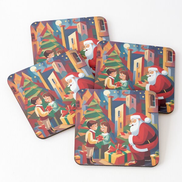 Item preview, Santa with his gifts designed and sold by Owl-o-the-wisp.