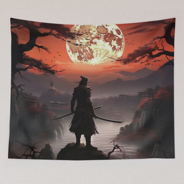 Item preview, Fantasy Fiction - Ancient Samurai Warrior designed and sold by Fantasy Masterpiece.
