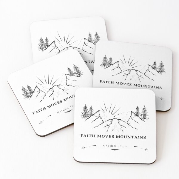Item preview, Faith can move Mountains  designed and sold by NoviaRobert.