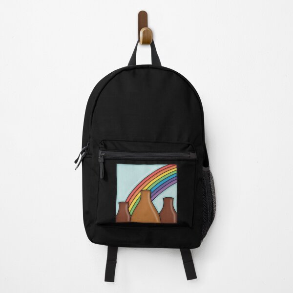 Item preview, Potteries Rainbow Behind Kilns Stained Glass designed and sold by MadeByGeeClowes.
