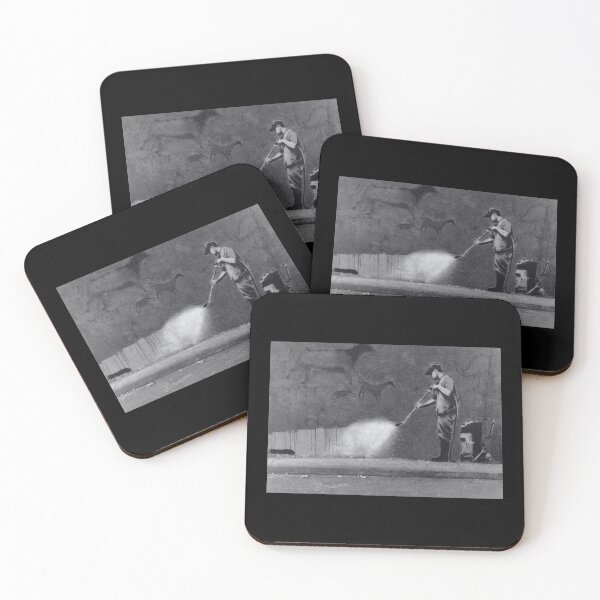 Item preview, banksy satirical street art designed and sold by Gianyyu.