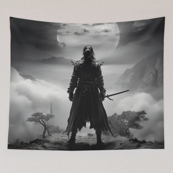 Item preview, Fantasy Fiction - Heroic Samurai Warrior designed and sold by Fantasy Masterpiece.