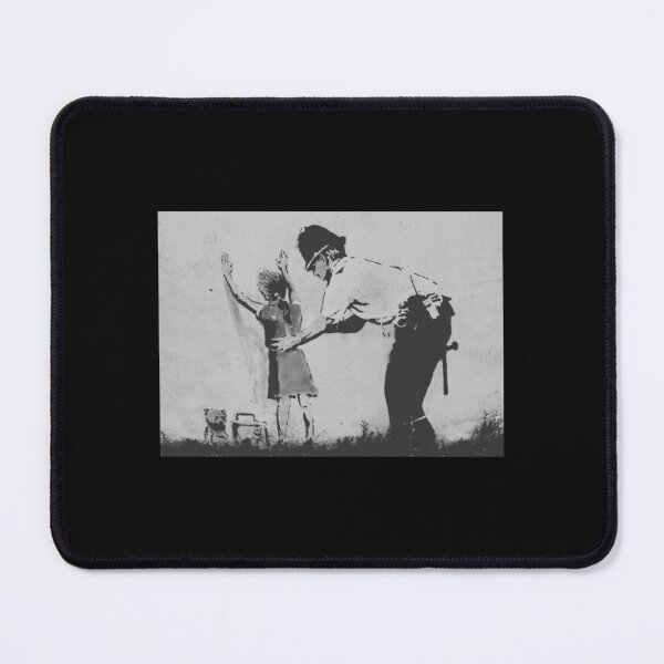 Item preview, Banksy Policemen Search designed and sold by Gianyyu.