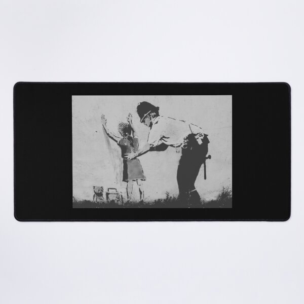 Item preview, Banksy Policemen Search designed and sold by Gianyyu.