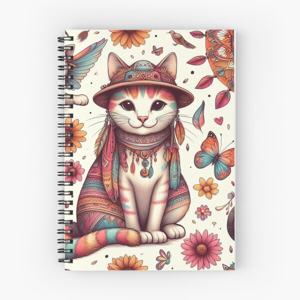 Item preview, hippi cat designed and sold by Greydate.
