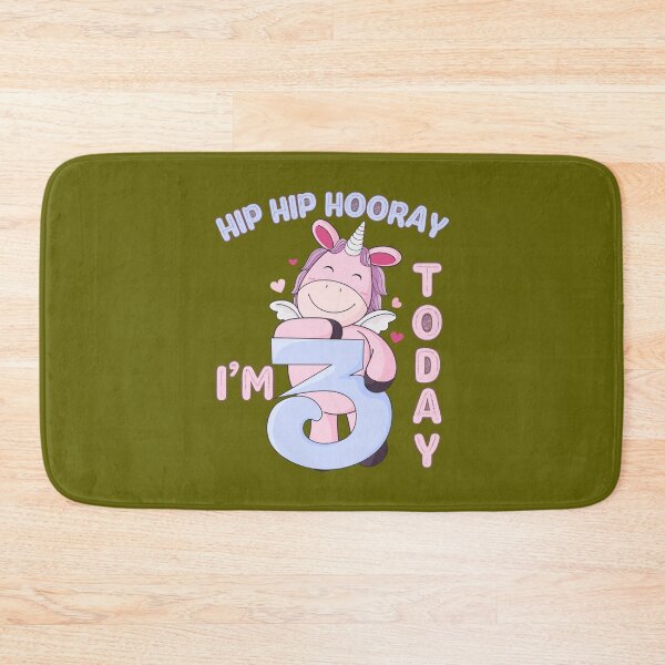Item preview, 3rd birthday hip hip hooray I'm 3 today,  designed and sold by Meandmyshop.