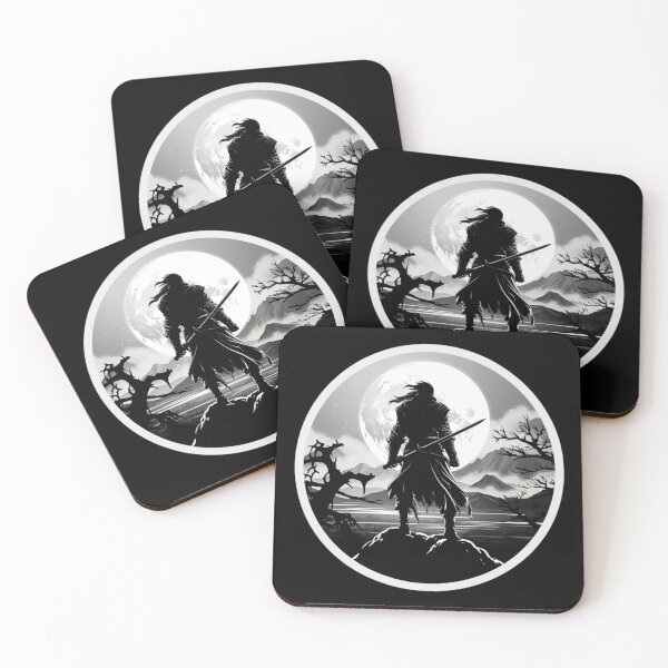 Item preview, Fantasy Fiction - Black and White Samurai designed and sold by Fantasy Masterpiece.
