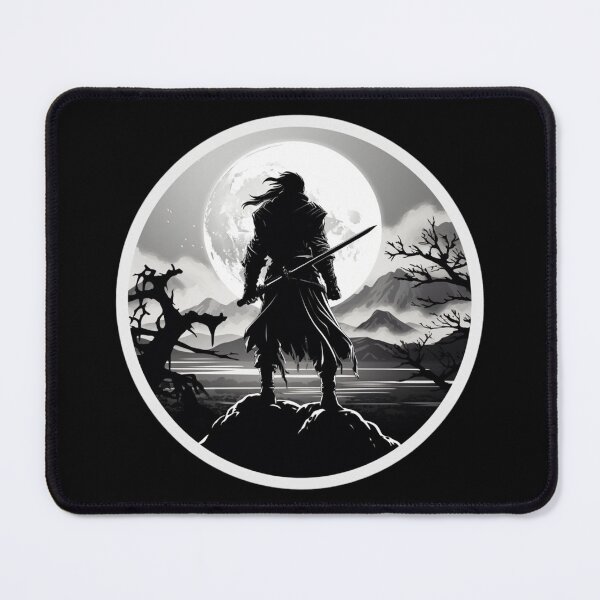Item preview, Fantasy Fiction - Black and White Samurai designed and sold by Fantasy Masterpiece.