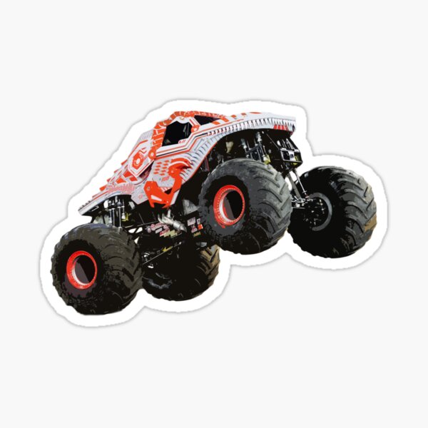 Monster Truck Stickers Truck Car Stickers for Kids DIY Water