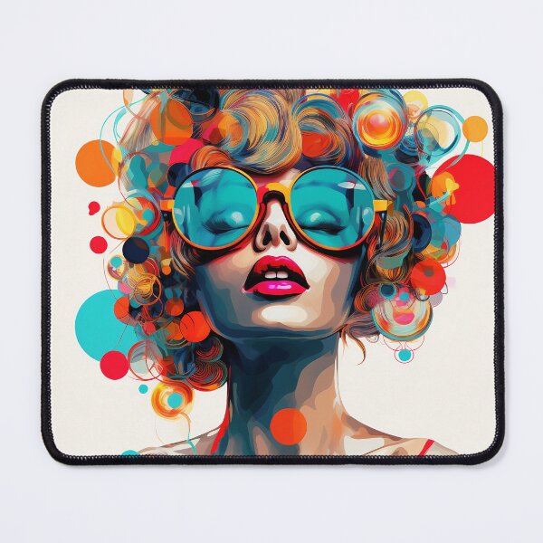 Item preview, Woman's Bubble Portrait designed and sold by ObjCrea123.