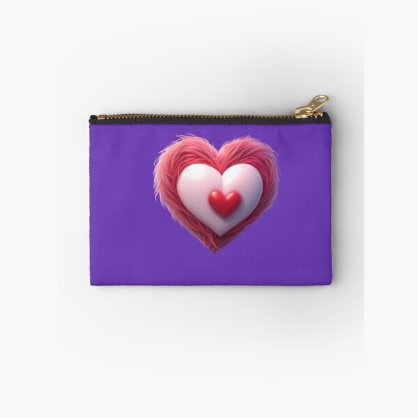 Item preview, Cute Fuzzy Pink Heart  designed and sold by Digiheart.