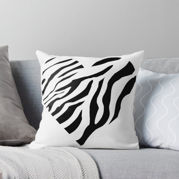 Item preview, zebra heart designed and sold by Audrey Janvier | AJD.
