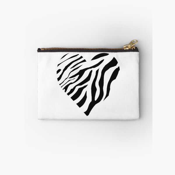 Item preview, zebra heart designed and sold by Audrey Janvier | AJD.
