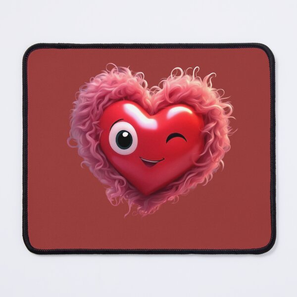Item preview, Cute Fuzzy Pink Heart  designed and sold by Digiheart.