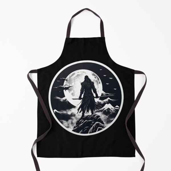 Item preview, Fantasy Fiction - Black and White Samurai Warrior designed and sold by Fantasy Masterpiece.