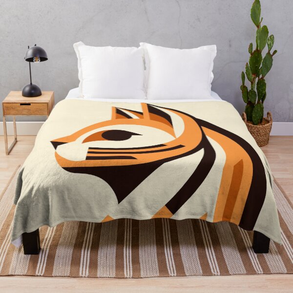 Item preview, Art Deco Feline Chic - Geometric Cat Illustration designed and sold by bsilvia.