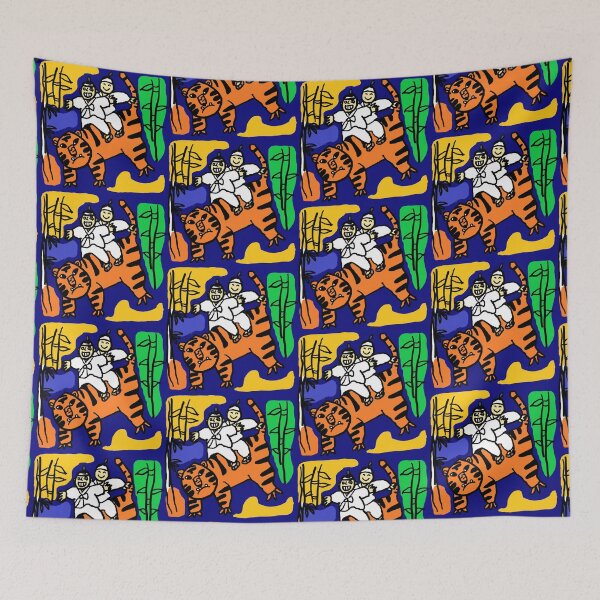 Item preview, people dancing on tigers designed and sold by zzzozzo.