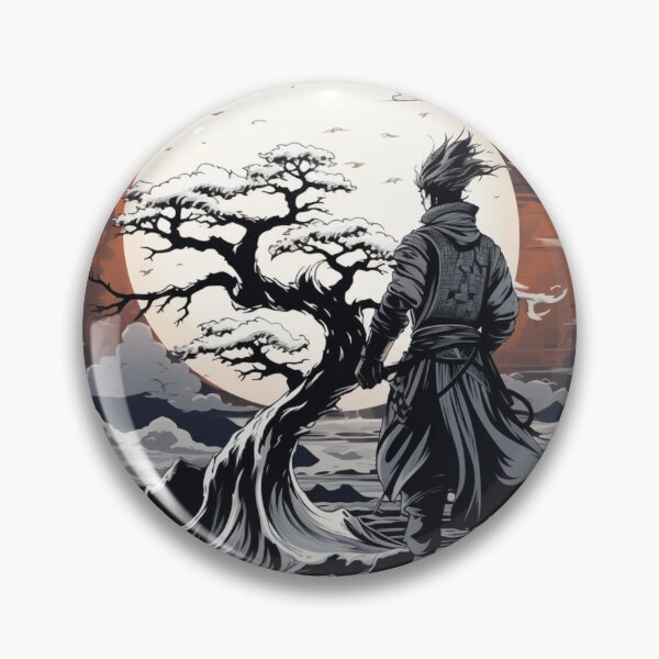 Item preview, Fantasy Fiction - Anime Samurai Warrior designed and sold by Fantasy Masterpiece.